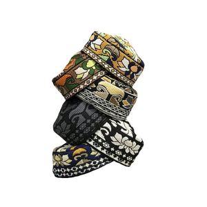 Gorro de Oración Musulmán de Algodón Suave Premium para Hombre, Gorro Islámico Transpirable Kufi Taqiyah, Venta al Por Mayor - Product Image 2