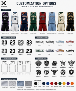 Conjunto de Uniforme de Baloncesto Deportivo Transpirable de Secado Rápido con Cintura Elástica de Spandex/Poliéster y Estampado por Sublimación - Product Image 5