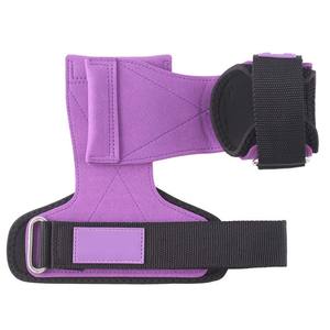 Gym Powerlifting Fitness Palm Protection Hand Grips for Weight 2026 Design Cowhide Leather Professional Protection Hand Grips - Product Image 6