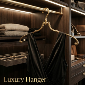 Handcrafted Brass Luxury Cloth Hanger Decorative Vintage Wardrobe Organizer for Bedroom Closet Home Décor Rack Wall Mounted <b>Hook</b> - Product Image 2