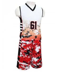 Ensemble d'uniformes de basketball pour enfants, clubs, équipes universitaires, tenue d'entraînement de basketball professionnelle personnalisée - Product Image 6