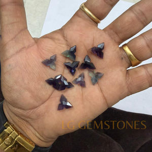 Piedra Preciosa de Cuarzo con Corte Estrella, Piedra Preciosa Suelta al por Mayor para la Fabricación de Joyas - Product Image 2