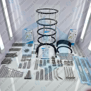 Orthowant Fixateur externe orthopédique à anneau, cadre de fixation, kit d'instruments chirurgicaux, manuel, 160 mm, réutilisable, certifié CE Classe II - Product Image 4