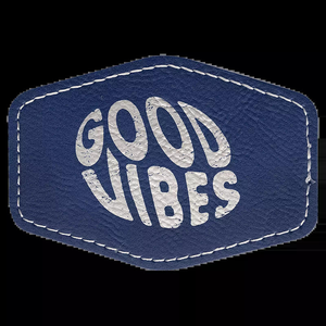 Custom Leather Patches for Hats with <b>Adhesive</b> Backing Engraved Logo Durable Labels for Jackets Bags Apparel - Product Image 3