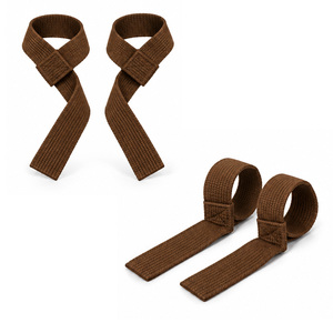 Sangles de musculation pour hommes, support de poignet durable, entraînement en salle de sport, haltérophilie, prise de force, fabricant sur mesure, fournisseur OEM, entraînement - Product Image 4