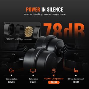 Compressori industriali da 90 PSI compatti portatili da 15 galloni - Product Image 4