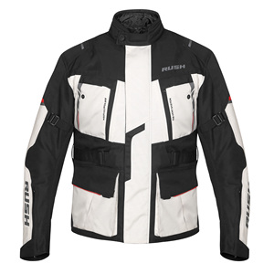 Rushmoto Sports Men's Touring <b>Racing</b> <b>Jacket</b>-Motorcycle Protective Gear Breathable Waterproof Quick Dry Anti-UV Plus Size Full - Product Image 1