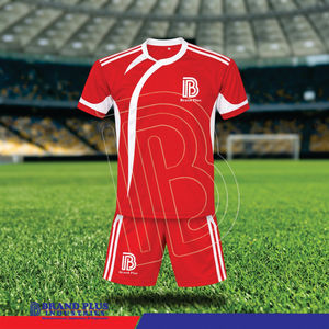 Ensemble de maillot et short de football personnalisé, style tendance, dernière collection, uniforme d'équipe, vêtements de sport respirants et à séchage rapide - Product Image 5