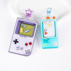 Tùy Chỉnh Cá Nhân Phim Hoạt Hình Hình Ảnh Vibrator Mặt Dây Chuyền Phim Hoạt Hình Quyến Rũ Rung Đu Keychain - Product Image 2