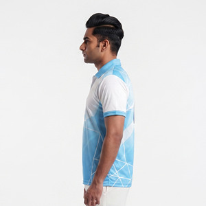 Camiseta de Polo de Críquet con Cuello Camisero para Hombre, Camiseta Deportiva de Entrenamiento de Críquet para Hombre, Camisetas de Críquet de Secado Rápido para Hombre - Product Image 3