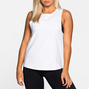 Camiseta sin mangas informal de moda para mujer, tela de poliéster y algodón con estampado limpio, camiseta sin mangas ajustada para mujer, tela elástica con estampado de colores vivos - Product Image 1