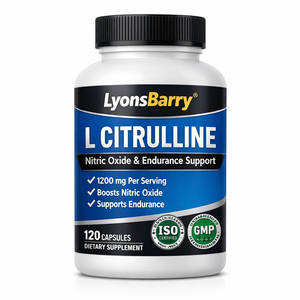 Capsules de L-Citrulline – Soutien à l'oxyde nitrique et à l'endurance – Fabricant OEM sous marque privée certifié GMP - Product Image 1