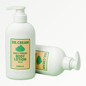 ขวดโลชั่นบำรุงผิวกาย 500 มล. ครีมบำรุงผิวเกาหลี K-Beauty Doctor Cream Daily Fresh Body Lotion กลิ่นวานิลลา 500 มล. 1 ชิ้น - Product Image 1