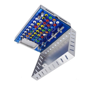 Plateau d'instruments d'implantologie, outils chirurgicaux pour implants dentaires, pour interventions buccales, kit d'implantologie dentaire chirurgical en acier inoxydable - Product Image 4