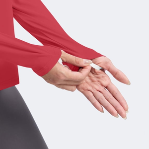 Camiseta con Capucha y Cordón Ajustable para Mujer, 100% Poliéster, Bordada, Informal, para Invierno, Baja Densidad, para Gimnasio y Deporte - Product Image 3