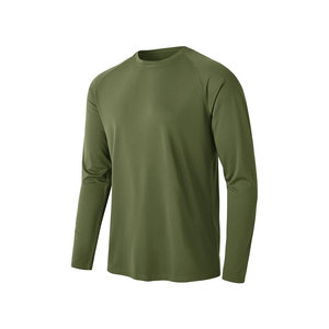 เสื้อยืดคอกลมแขนสั้นผู้ชายผ้าฝ้ายแท้ 100% สกรีนโลโก้ด้านหน้าสองสี แบบ OEM สั่งทำได้ ระบายอากาศ แห้งเร็ว เหมาะสำหรับออกกำลังกาย - Product Image 4