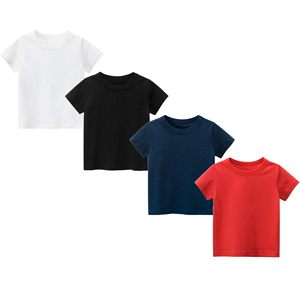 <b>Polyester</b> unisex kids <b>tshirt</b> casual blank loose fit design custom logo printed breathable daily wear - Product Image 1
