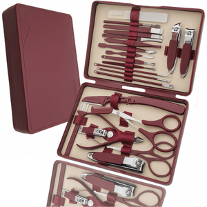 Premium Manicure Pedicure <b>Set</b> With Essential Tools For Daily Maintenance Complete <b>Nail</b> Grooming Instrument Kit For Personal - Product Image 6