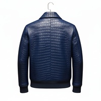 Veste d'hiver moderne en PU gaufré, texture premium, résistance durable, design audacieux, écologique