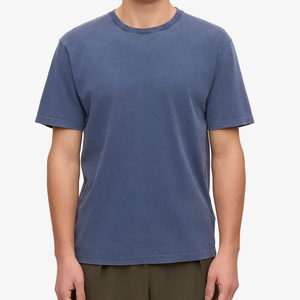เสื้อยืดคอกลมทรงหลวมสำหรับผู้ชายรุ่นใหม่ล่าสุด ผ้าฝ้าย 100% คุณภาพสูง ขายดีสำหรับเสื้อยืดทรงหลวม - Product Image 5