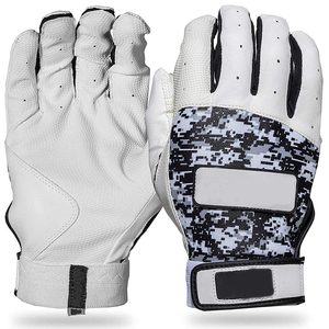 Guantes de Bateo de Béisbol Personalizados para Hombre y Mujer, de Cuero Genuino, Cierre de Gancho y Bucle, Duraderos, de Secado Rápido y Transpirables - Product Image 4