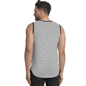 Camiseta sin Mangas para Hombre, Último Modelo en Venta, Tejido de Alta Calidad, Secado Rápido, Transpirable, Tallas Grandes, Verano, Logotipo Personalizado - Product Image 5