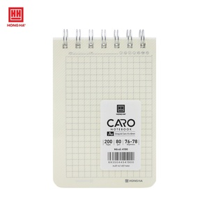 Agenda Promocional con Espiral y Cubierta de PVC Hong Ha A6, Origen Vietnam, 200 Páginas, Impresión Digital, Encanto - Product Image 1
