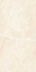 Azulejos de Porcelana Brillante con Efecto Mármol Clobber Beige de 600x1200 mm, Azulejos de Piso y Pared con Aspecto de Piedra Beige Premium para Sala de Estar - Product Image 4