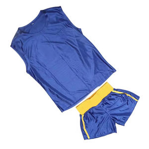 Camiseta de Boxeo Profesional para Entrenamiento y Competición, Ligera, 240g, Elástica, de Secado Rápido, 100% Poliéster, con Estampado Digital - Product Image 5