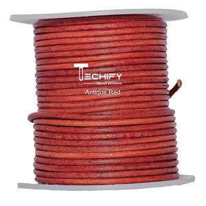 Vente en gros Cordon rond en cuir 2.4mm Cordon en cuir véritable naturel solide pour la fabrication de bijoux auprès d'un fournisseur d'exportation indien de confiance - Product Image 3