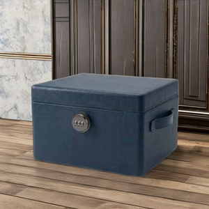 Black Silver Lacquer Flexible Trunk Storage <b>Box</b> 20-35L Clothing Organizer - Product Image 4