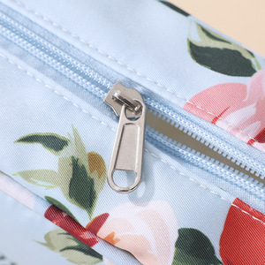Sac de rangement de luxe grande capacité en polyester à imprimé floral moderne pour tuiles de mahjong, sac de <span class=keywords><strong>voyage</strong></span> personnalisé pour articles de toilette et maquillage, sac à main - Product Image 4