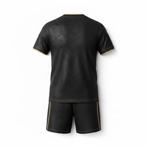 High Quality Soccer Uniform Custom Printed Football Jersey 100% Polyester Breathable Sports Apparel Wholesale Factory - Product Image 2