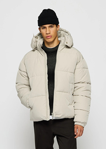 2026 New <b>Men</b> Winter Hooded Puffer <b>Jacket</b> White Premium Quality Custom Logo - Product Image 6
