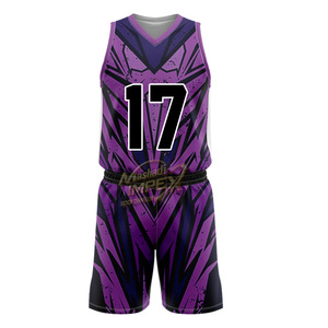 Kit d'uniformes d'équipe de basketball personnalisés de haute qualité avec sac à dos et accessoires sportifs - Product Image 3