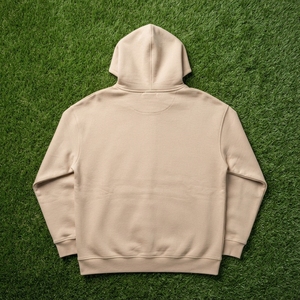 Sudadera con Capucha Beige para Mujer, Estilo Casual, Holgada, con Forro Polar, Personalizable con Logotipo, Ropa Urbana - Product Image 5