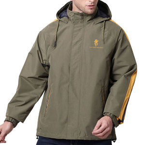 Nouvelle arrivée : veste de ski pour homme, veste d'hiver pour l'extérieur, avec capuche, poignets ajustables, fermeture éclair et poche intérieure. - Product Image 1