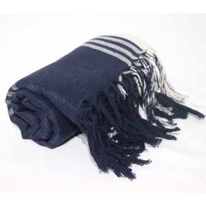 Serviettes de plage et de golf en coton à séchage rapide, motif rayé, haute qualité, vente en gros, fournisseurs indiens. - Product Image 5