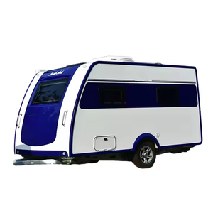 Off Road Tiny <b>Camping</b> RV Travel Trailer Compact Caravan Mini Camper Towable Unit with <b>Kitchen</b> Sleeping Space Adventure Use - Product Image 1