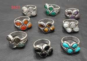 imitation Bohemia Brass <b>Rings</b> Gold Plated UNISEX jewelry wholesale factory price - Product Image 4