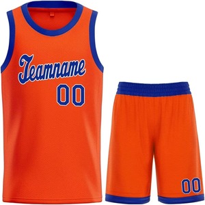 Conjunto de Camiseta y Pantalones Cortos de Baloncesto Personalizados al por Mayor para Hombre, Uniforme de Equipo de Poliéster Transpirable de Secado Rápido, Ropa Deportiva OEM de Fábrica - Product Image 5