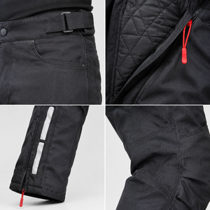 Pantalon de moto en Cordura polyester/coton, imperméable, avec protections CE, imprimé par transfert thermique, pantalon de motard personnalisé OEM Hike Impex Made - Product Image 2
