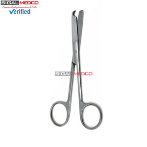 ชุดเครื่องมือผ่าตัดสแตนเลส พร้อมกรรไกรเย็บแผลแบบใช้มือ ด้ามมีดผ่าตัดขนาด 4.5 นิ้ว # 4 10 ปลอดเชื้อ CE - Product Image 3