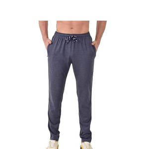 Pantalon décontracté droit pour homme, fabrication professionnelle, léger, effet délavé, service OEM, conception de logo personnalisé, anti-plis, écologique - Product Image 4