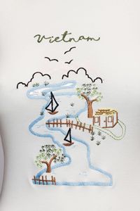 Sujetador con cuentas étnicas de diseño personalizado para disfraz de danza tribal, lo último en ropa de fiesta con calidad de exportación. - Product Image 3