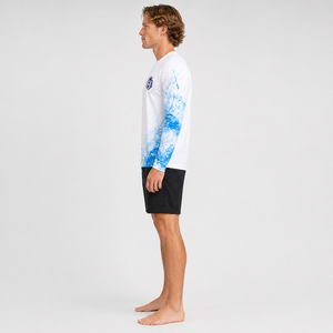 Camisa de pesca para hombre de alta calidad, diseñada con tela que absorbe la humedad, protección UV, ligera, cómoda y práctica para la pesca. - Product Image 4