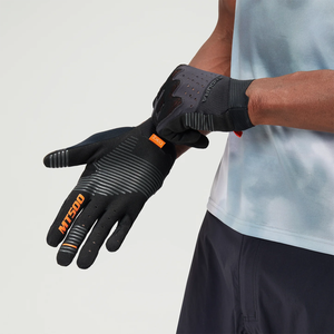 Guantes para ciclismo, senderismo en montaña, guantes de verano de medio dedo, antideslizantes, con absorción de impactos, transpirables, para deportes al aire libre, a prueba de viento - Product Image 1