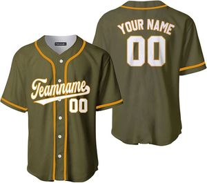 Camisetas de Béisbol Unisex 2025, Personalizadas, Bordadas, Uniformes, Tallas Grandes, Manga Corta, Todas las Temporadas, 100% Poliéster - Product Image 1
