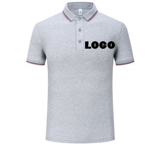 เสื้อโปโลผ้าปิเก้ OEM 2026 ออกแบบโลโก้ตามสั่ง 65% โพลีเอสเตอร์ 35% ผ้าฝ้าย สีเทา พร้อมตัวอย่างฟรี - Product Image 2