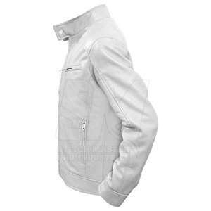 High Quality Best Price Men Leather <b>Biker</b> <b>Jackets</b> 2026 Unique Design Solid Color Men Leather <b>Biker</b> <b>Jacket</b> - Product Image 4